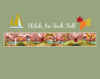 Stitch An Inch Fall Counted Cross Stitch Chart