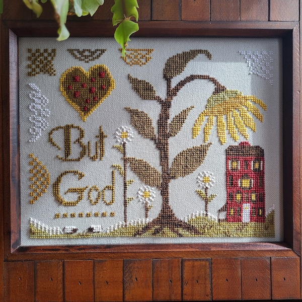 But God PDF Cross stitch pattern