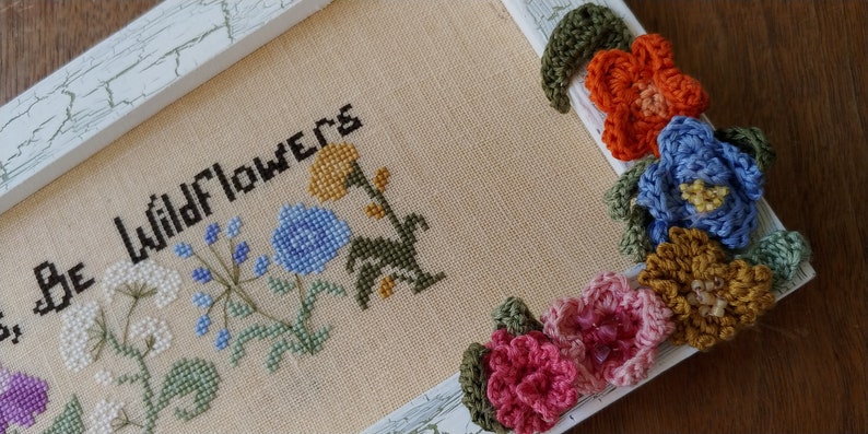 Garden Of Wildflowers Counted Cross Stitch Chart in PDF image 3