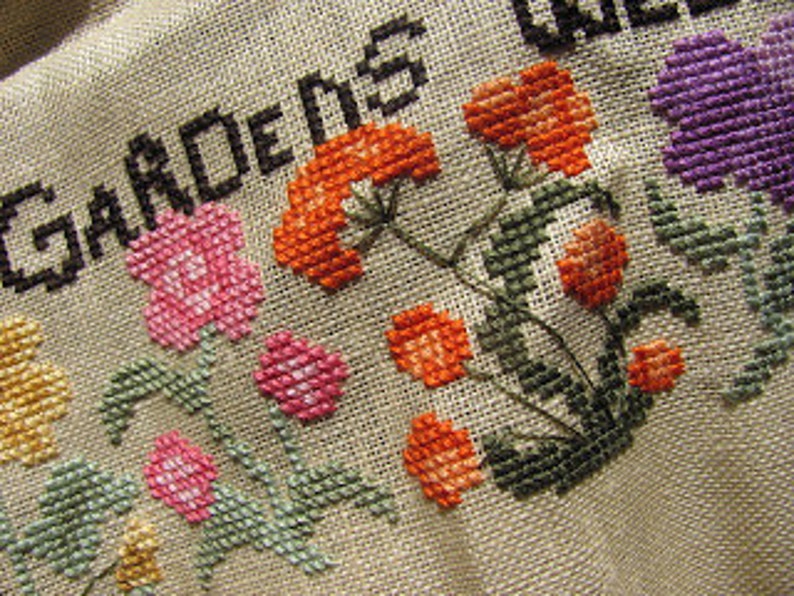 Garden Of Wildflowers Counted Cross Stitch Chart in PDF image 6