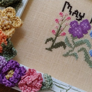 Garden Of Wildflowers Counted Cross Stitch Chart in PDF image 2