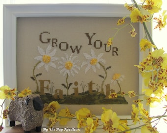 Grow Your Faith Counted Cross Stitch Chart