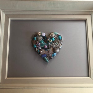 8x10 Framed Heart  **READ DESCRIPTION**