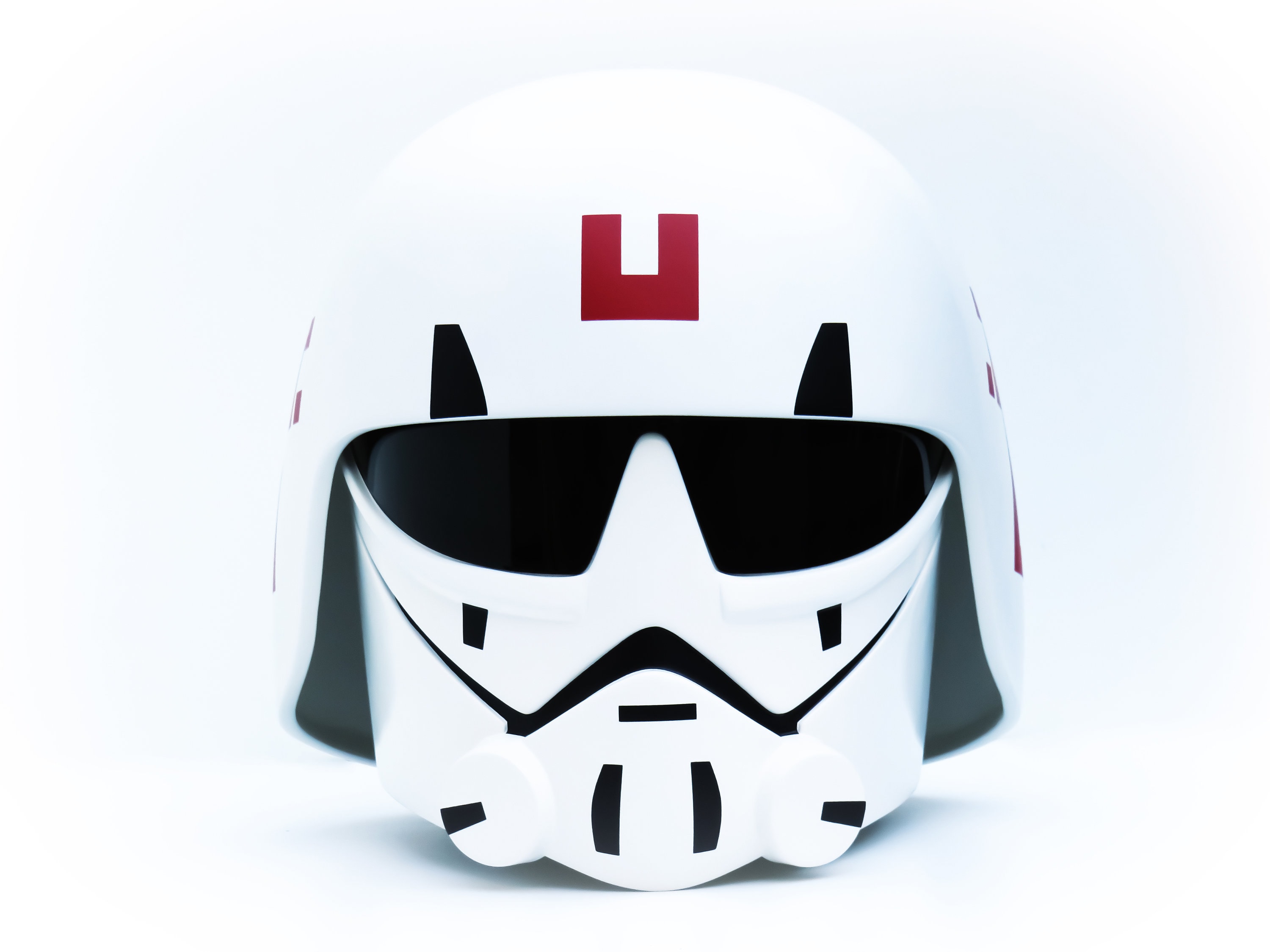 Ezra Bridger Dev Morgan Imperial Cadet Helmet - Star Wars Rebels