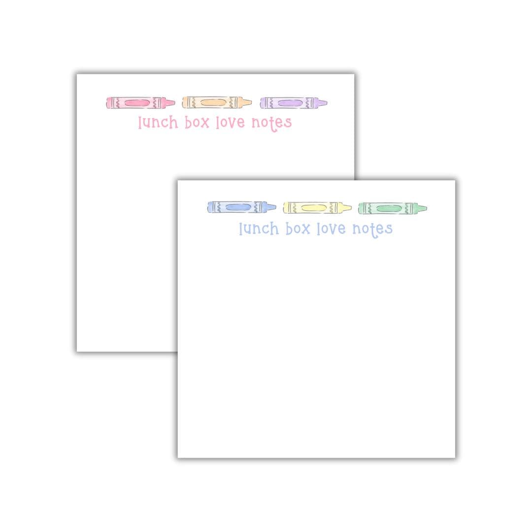 Lunch Box Notepad Custom Love Notes: Personalized Child Memo Pad, Daily ...