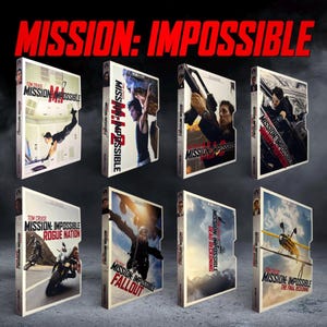 Mission: Impossible Custom 4K/Blu-Ray Fullslip Slipcover Collection