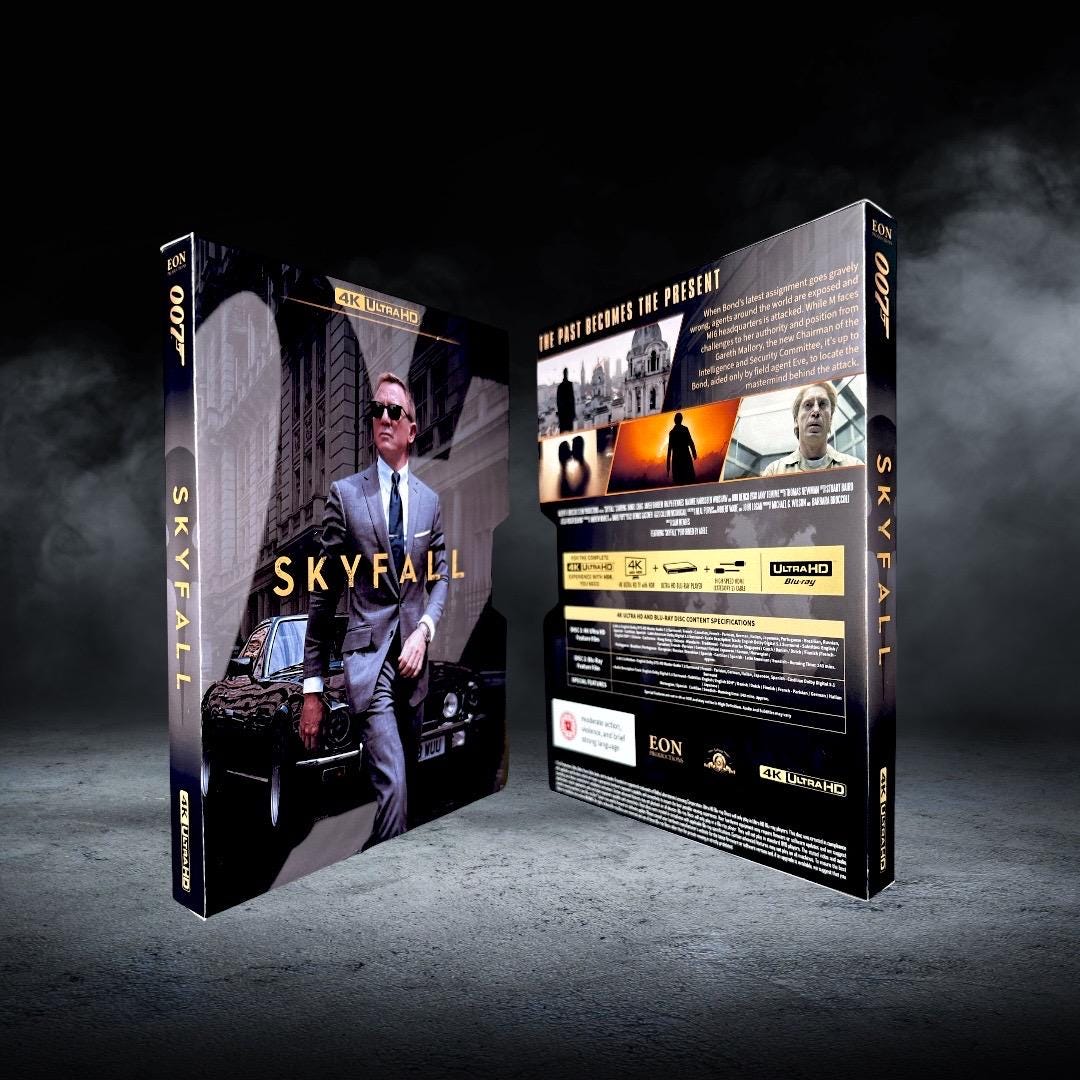James Bond Daniel Craig Collection Custom Fullslip-style Slipcover