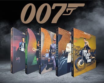 James Bond 007 - Custom Fullslip Collection - Crosshatch - Etsy