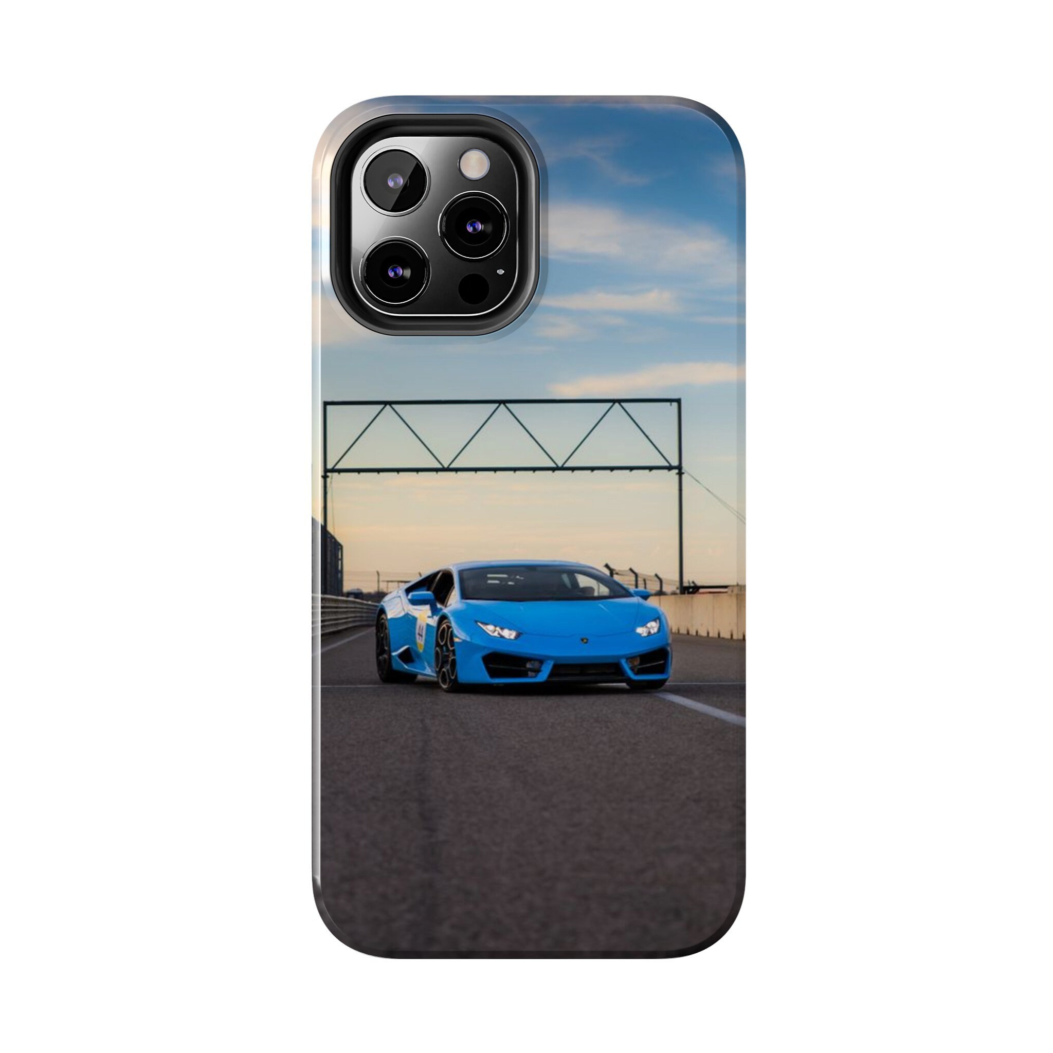 Lamborghini ケース 黒 チャーム付き　ポーチ ポーチ 小物入れ 小さい 小さめ 極小 ミニ 薄型 財布 コイン