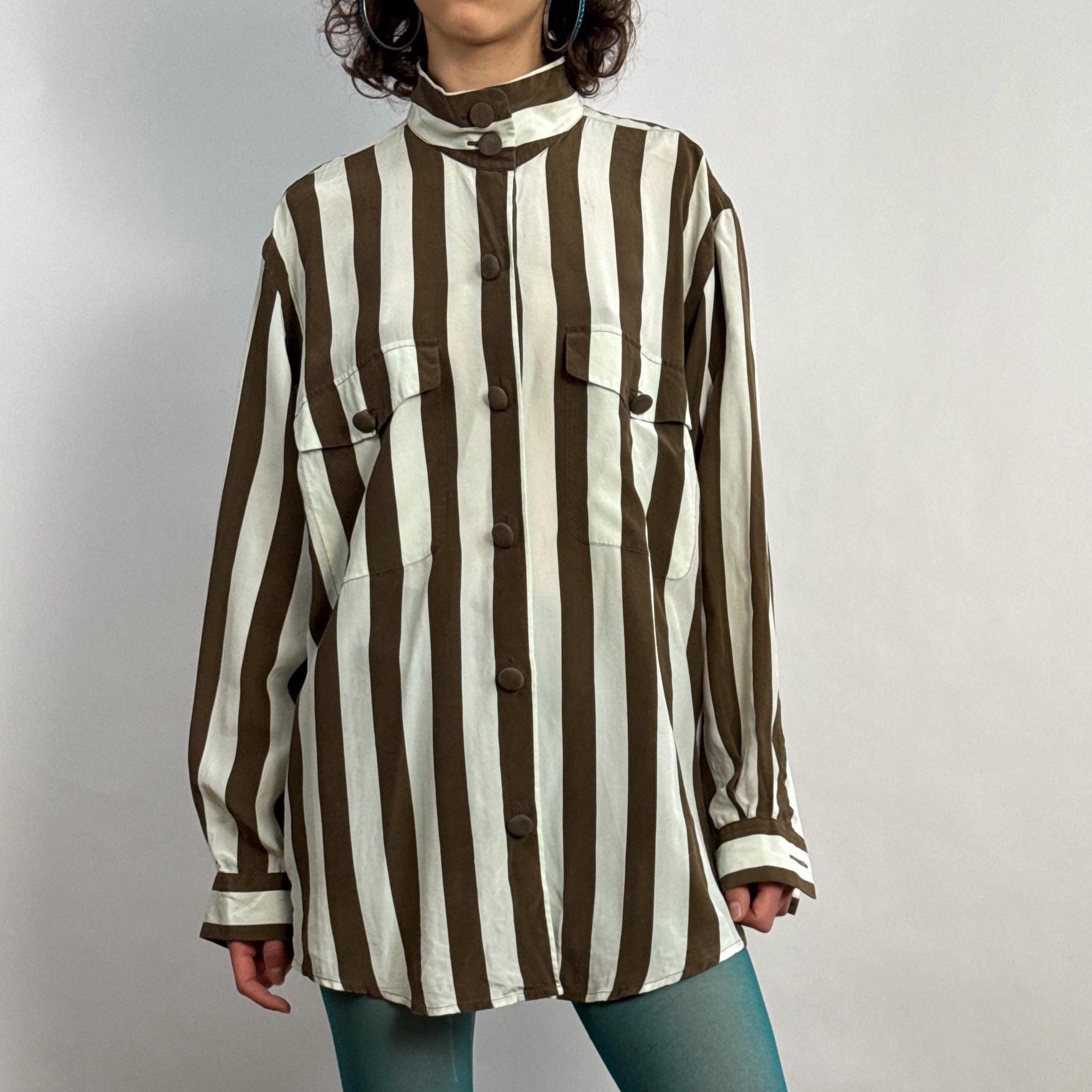 【ぬぬ】CLOWN COLLAR BLOUSE Clown's Prank Twisted Collar Blouse by Alice and the Pirates