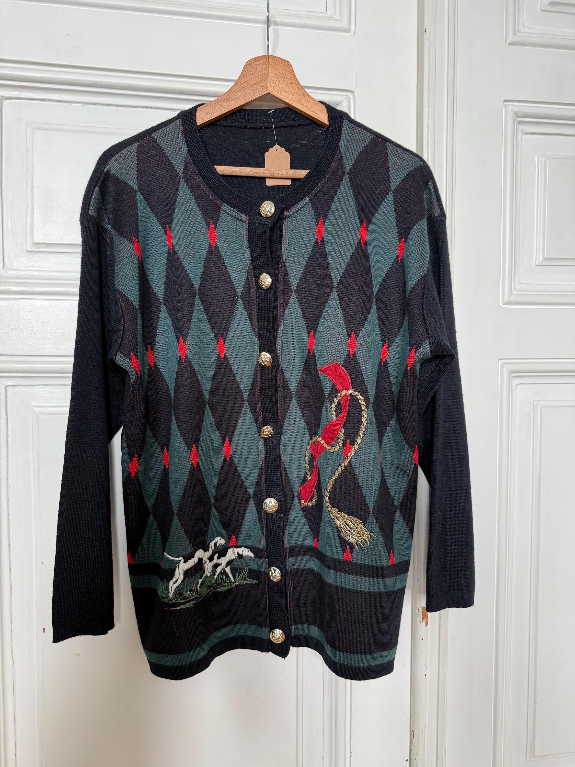 Vintage Burberrys Sweater - Etsy