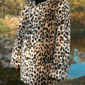 Fur Coat Cheetah Etsy Canada