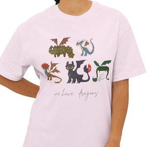 How to Train Your Dragon TShirt- Universal Epic Universe- We Have Dragons- Toothless Shirt- HTTYD- Women and Man Unisex T-Shirt- BellaCanvas
