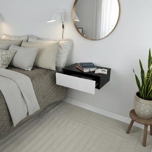 Entryway console Space-saving storage shelf Minimalist small makeup table