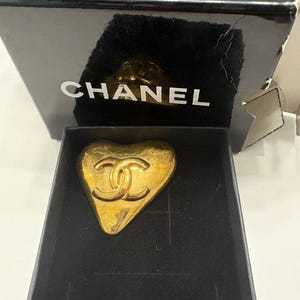 Chanel Vintage Brosche in Box authentisch