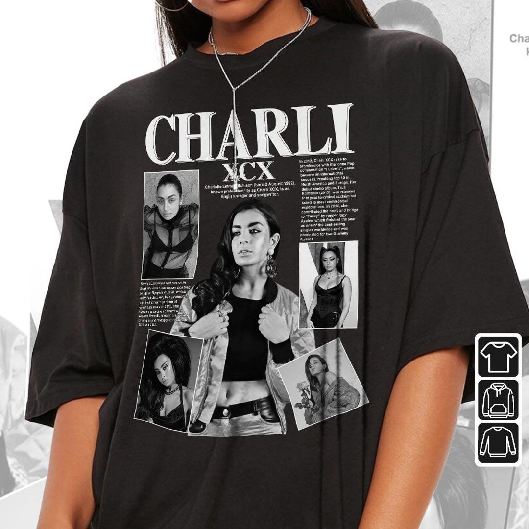 Charli XCX Music Shirt K1 Charli XCX Album Music Pop Sweatshirt Charli XCX Music Shirt K1 Charli XCX Album Music Pop Sweatshirt