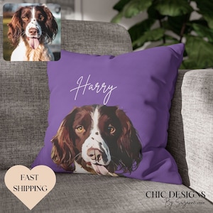 Custom Pet Pillow | Personalized Pillow | Pet Memorial Gift | Custom shaped pillow | Dog Pillow | Cat Pillow | Pet Lover Gift