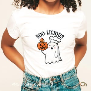 Boo Chef Ghost Png, Cute Halloween Ghosts, Bougie Ghost, Fall Png ...