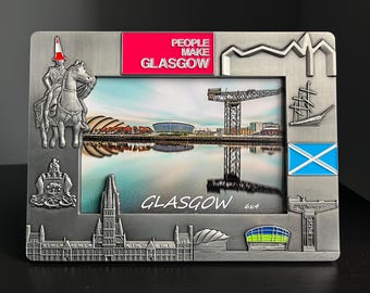 Glasgow Photo Frame WITH PHOTOGRAPH