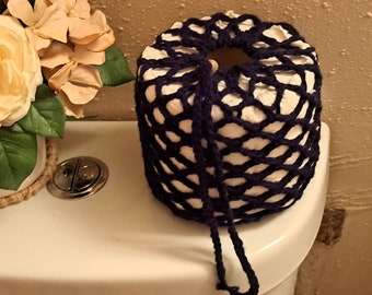 Toilet Paper Spare Roll Holder, Toilet Tissue Storage, Guest Bathroom Decor