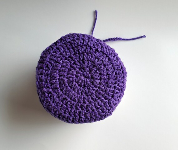 Purple Toilet Paper Spare Roll Holder Toilet Tissue Storage