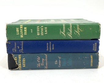 Frances Parkinson Keyes Author Hardcover Mini Book Stack Instant Library Vtg