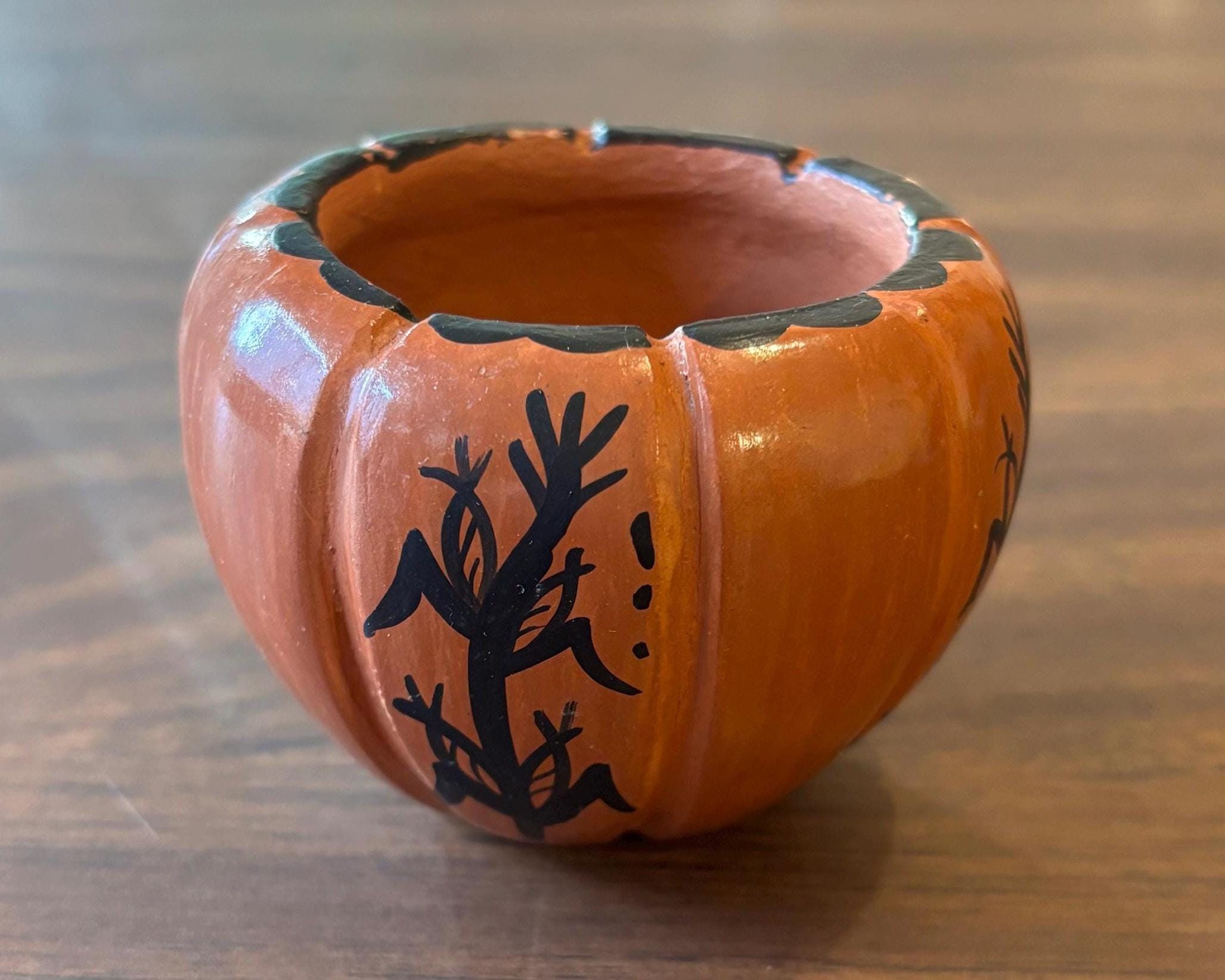 Vtg Jemez Pueblo Small Red Pottery Pinch Pot/bowl by Anita Armijo