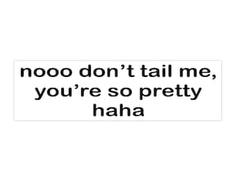 Tailgate Bumper Sticker