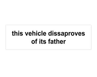 TESLA Bumpersticker Wit | Grappige voertuigbumpersticker, autosticker, auto-accessoires, spijtsticker