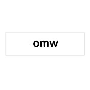 OMW Bumper Sticker