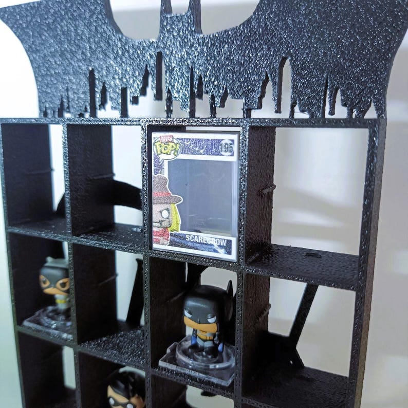 B.A.T.M.A.N. Inspired Display Stand for Funko Pop! Figures. // Shelf ...