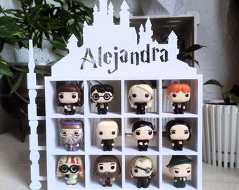 Harry P. Mini Funko Pop Kinder Joy Customizable Display. With your name // shelf, table, wall, gift, merch