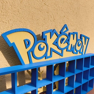 Ställ för Pokémon adventskalenderfigurer. Funko Pop // hylla, bord, vägg, merchandise