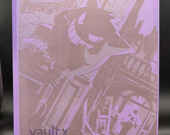 Gengar Purple Vault X 12 Pocket Trading Card Zip Up Binder