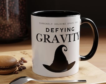 Wicked-Inspired Mug , Wicked Mug, Broadway Lover Gift, Musical Theater Coffee Cup, Holiday & Birthday Gift, Trending Mug, Trendy Mug