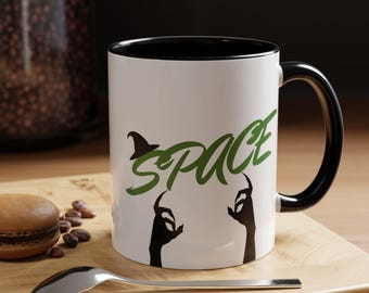 Caneca inspirada em Wicked, presente da Broadway, fãs de musicais, caneca de café Wicked, presente de aniversário para amantes de Wicked, inspirada em Elphaba