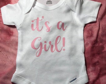 its a girl announcement