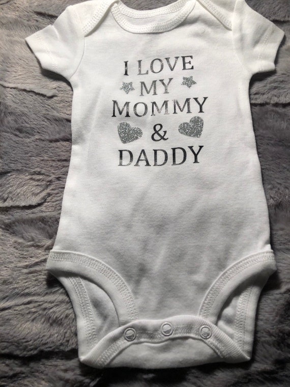 i love mommy onesie