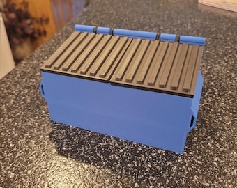 3D-utskriven mini-container-skrivbordsorganisatör