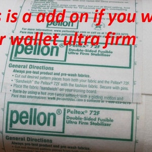 Not sold as fabric,This is a add on for your wallets to be ultra firm made with peltexgifts under 50