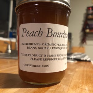 PEACH BOURBON JAM