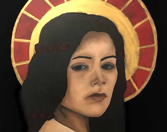Sor Juana Ines de la Cruz icon print