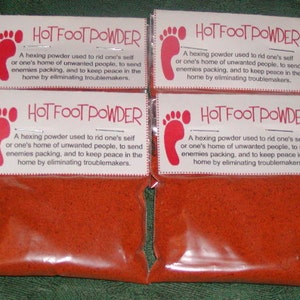 Hot Foot Powder - 1 Ounce - Binding and Dark Magick