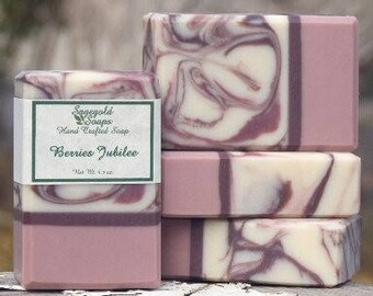 Berries Jubilee Hand Made Cold Process Soap