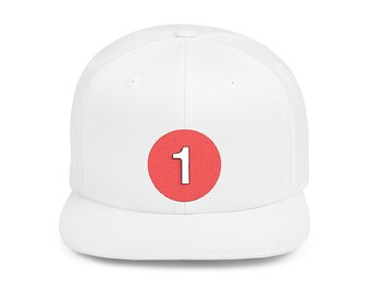 NYC Subway 1 Train Snapback Cap, Unisex Sports Hat, Trendy Baseball Cap, Gift for Sports Lovers, Summer Hat, Casual Wear