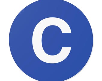 NYC Subway C Train Vinyl Stickers