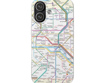 Custodie flessibili per la metropolitana di Parigi (iPhone)