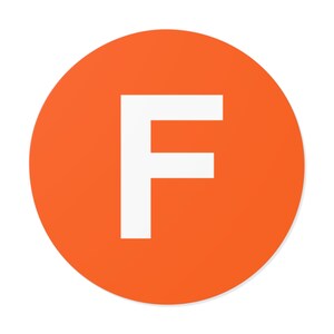 ニューヨーク市地下鉄Fトレインビニールステッカー
