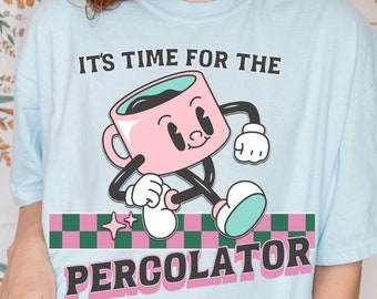 Percolator Coffee Shirt: 90s Detroit Techno Music Tee