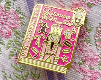 nutcracker christmas pin